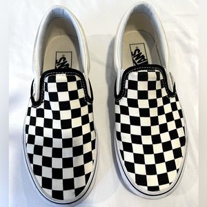 Vans classic slip on shoes